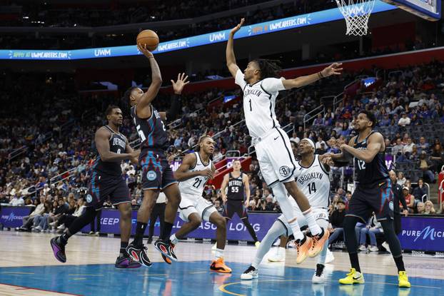 NBA: Brooklyn Nets at Detroit Pistons