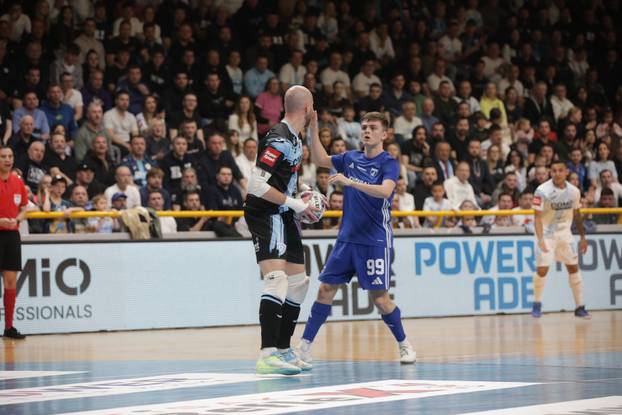 Rijeka: Uzvratna utakmica finala Hrvatskog malonogometnog kupa, HMNK Rijeka - Futsal Dinamo