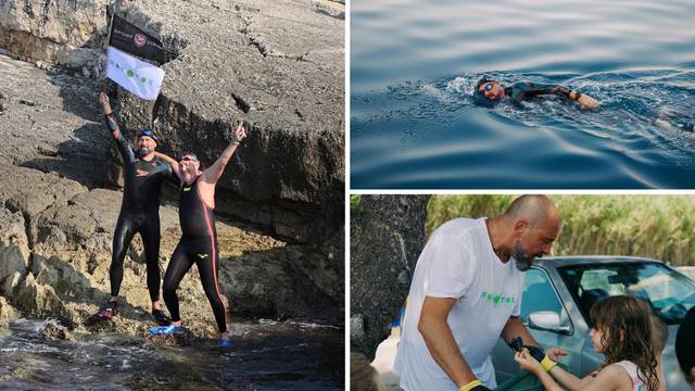 Ribafish preplivao 100 km i završio 1. fazu RokPoluotoka