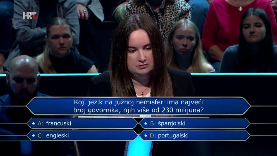 Josipa u 'Milijunašu' ispala na pitanju o gen Z glumici. Znate li vi kako glasi točan odgovor?