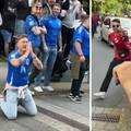 VIDEO Kakva provokacija! Evo što je albanski navijač napravio pred Talijanima uoči utakmice