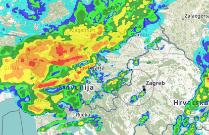 FOTO Ovo nevrijeme pogodilo je Italiju. Sad ide prema Hrvatskoj