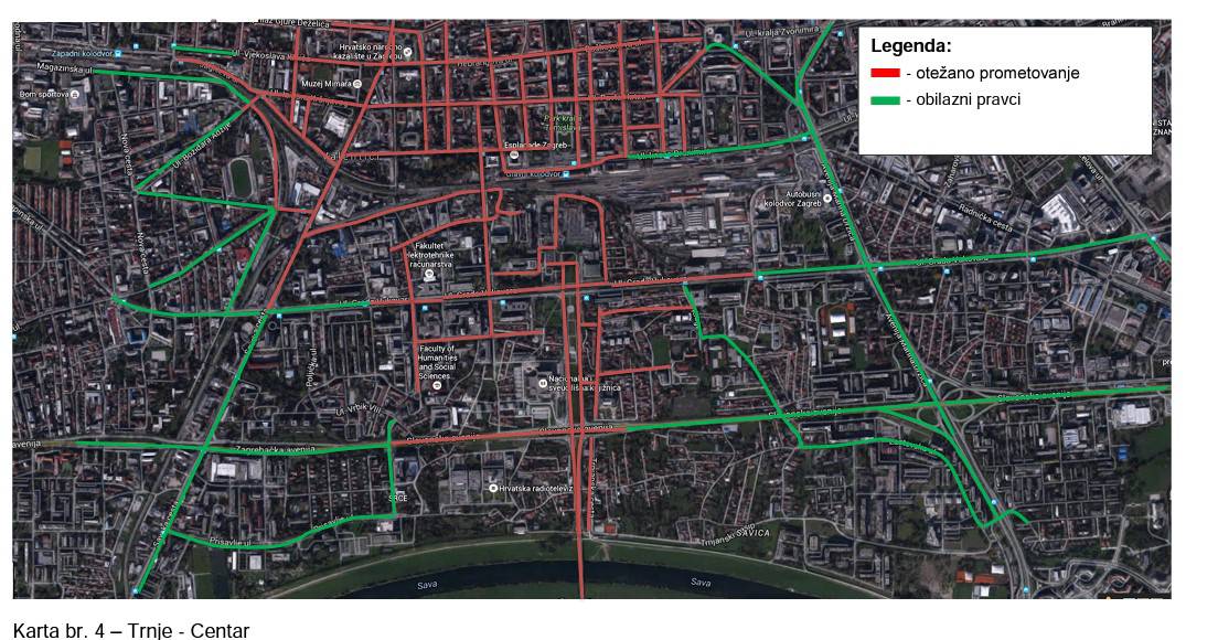 Kojim putem krenuti? Zagreb u blokadi zbog posjeta Erdogana