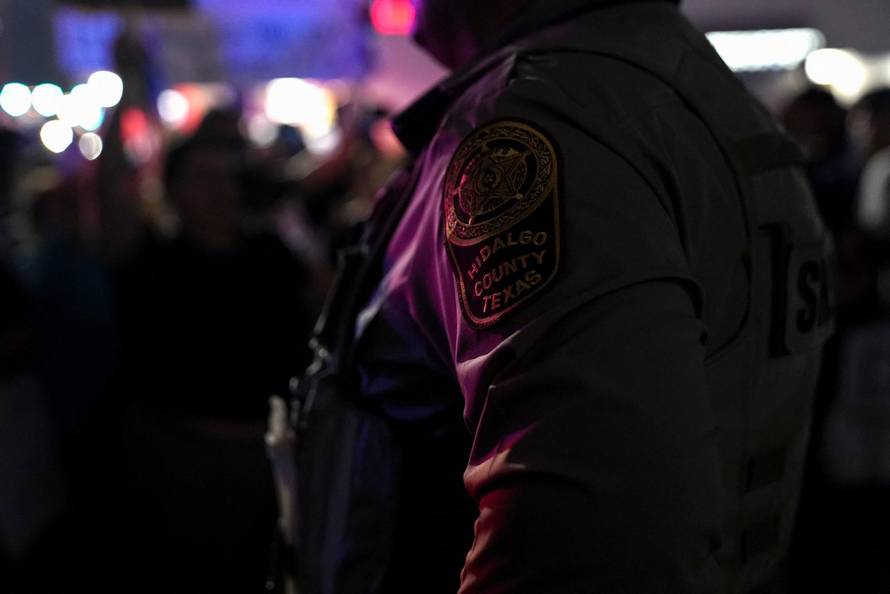 Demonstrators take part in a ‘No Kings’ protest against U.S. President Donald J. Trump