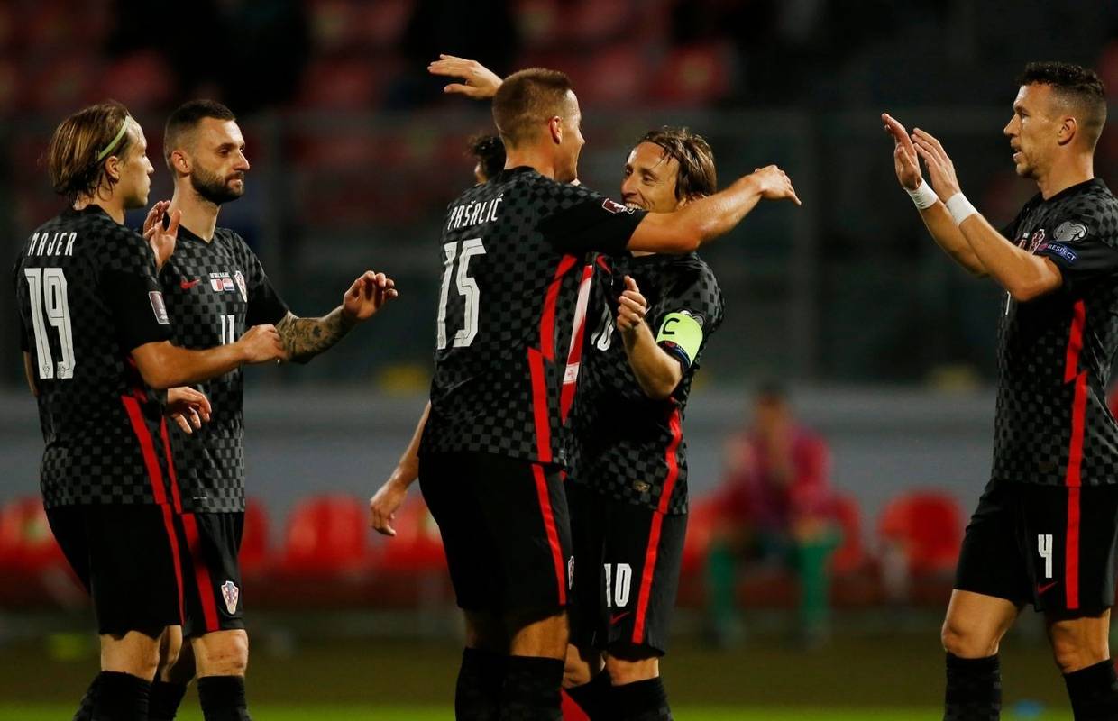 'Vatreni' su 'sedmicom' okrunili odličnu večer: Kramarić dijelio lopte, Majer dva puta pogodio