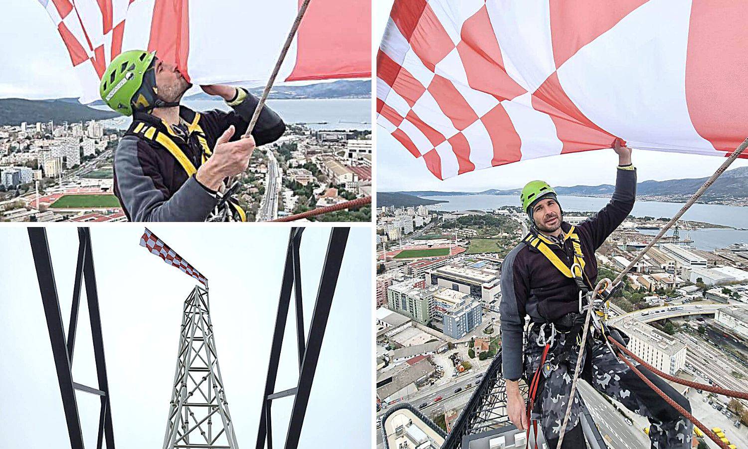 Zastava se vijori s najvišeg  nebodera u Lijepoj našoj