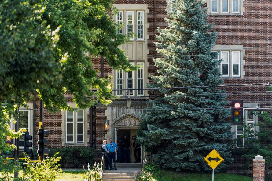 Shooting at Annunciation Church, which is also home to an elementary school, in Minneapolis