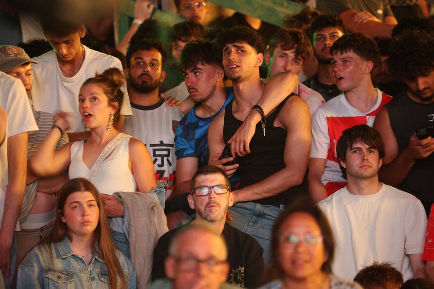 Gledanje utakmice u Splitu 
