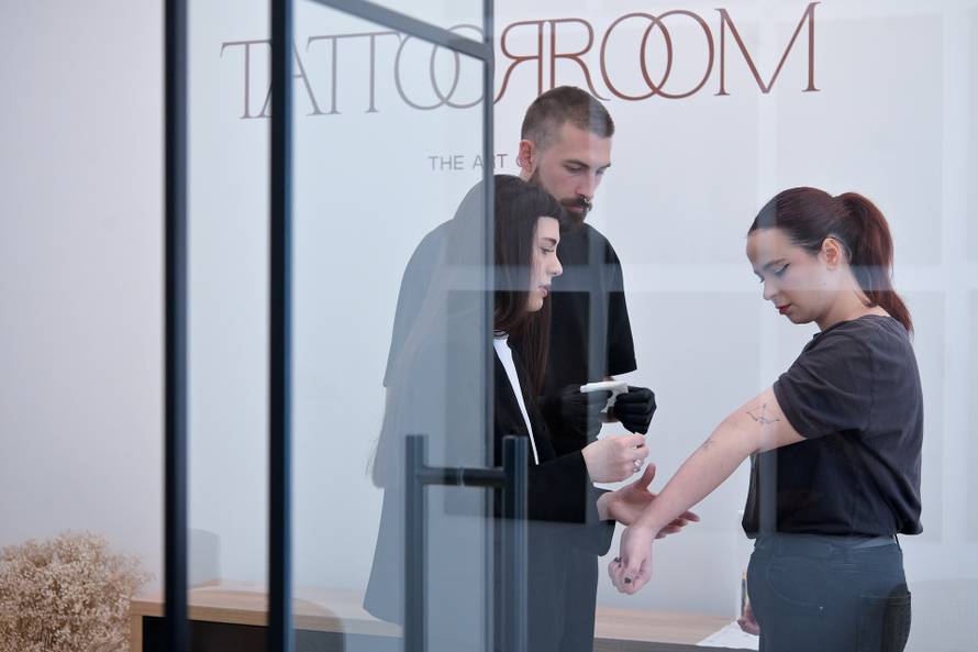 Zagreb: Ivan i Matea Leš, vlasnici zagrebačkog tattoo studija Tattoorroom