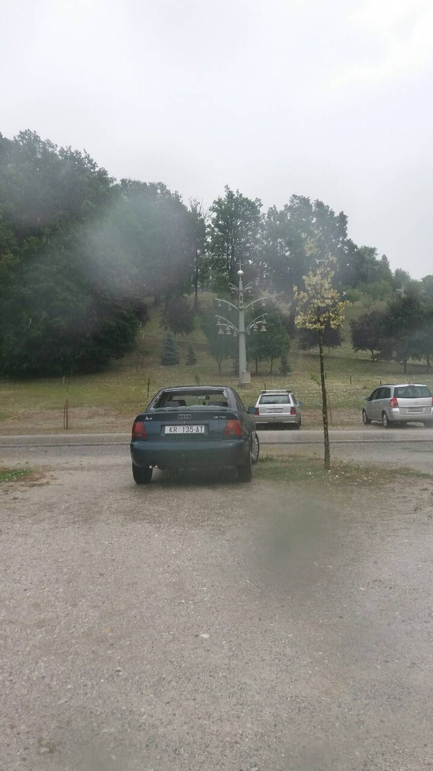 Počelo nevrijeme: U Mariji Bistrici tuča kao golf loptice