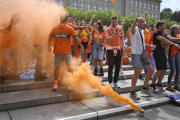 Euro 2024 - Fans gather for Netherlands v England