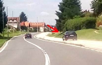 Divljak u Koprivnici jurio je po nogostupu, policija ima snimku