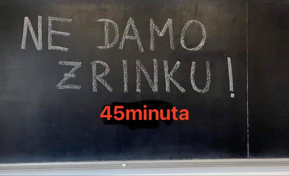 Nastavnici diljem Hrvatske izrazili podršku kolegici iz OŠ Strožanac: 'Ne damo Zrinku!'