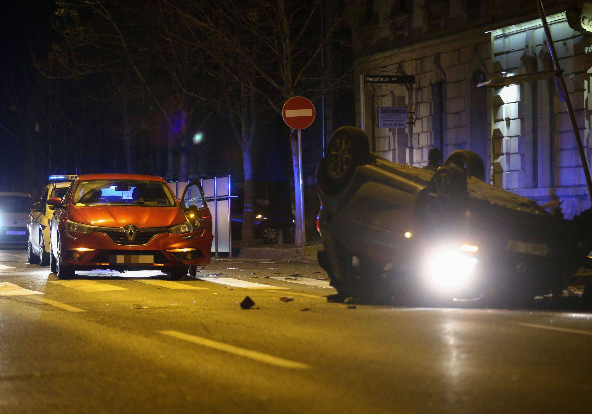 Skrivio nesreću u Zagrebu: Iz srednje trake skretao je lijevo