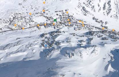Obertauern je skijališna arena s odličnim prirodnim snijegom