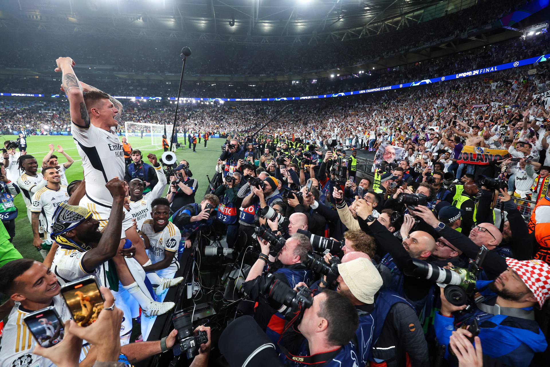 London: Slavlje Real Madrida nakon pobjede u finalu Lige prvaka