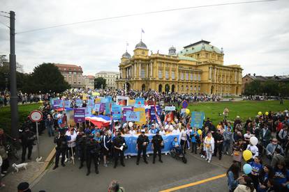 Hod za život u Zagrebu