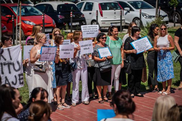 Štrajk djelatnika Županijskog i Trgovačkog suda u Splitu