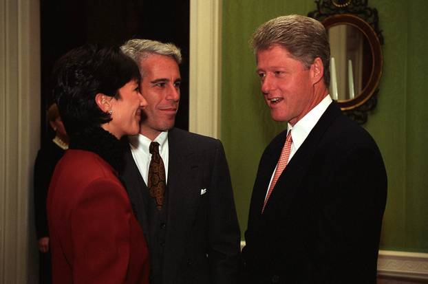 Clinton speaks with Epstein and Maxwell