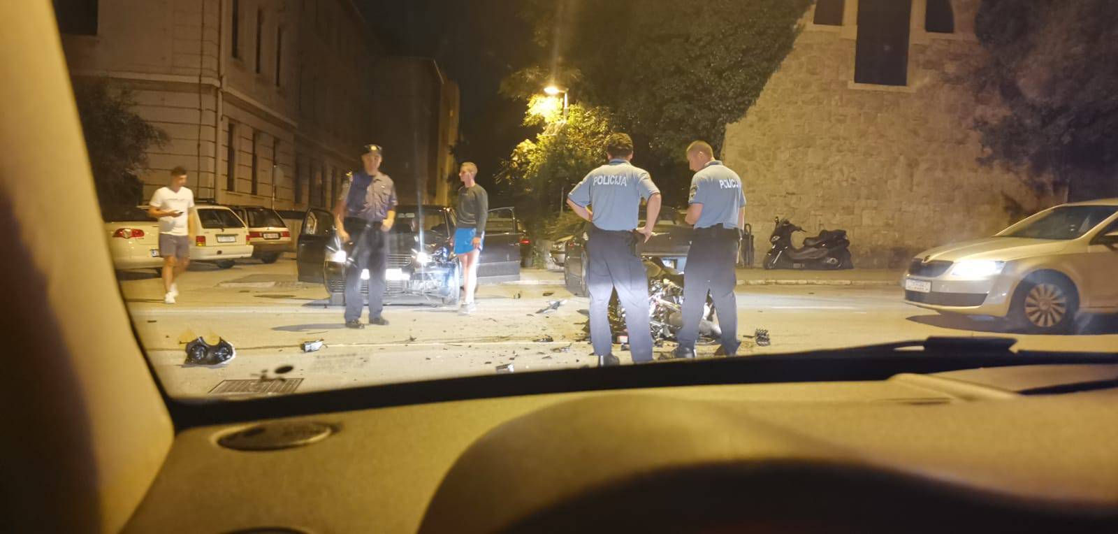 Nesreća u Splitu: Motociklist (18) je zadobio teže ozljede