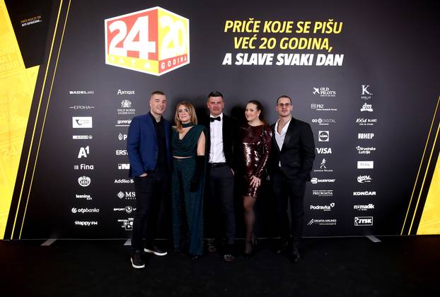 Zagreb: Dolazak uzvanika na proslavu 20. rođendana 24sata
