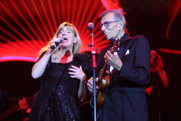 Zagreb: Održan je koncert Sanja, Marinko i Zec - 55 godina grupe Novi fosili