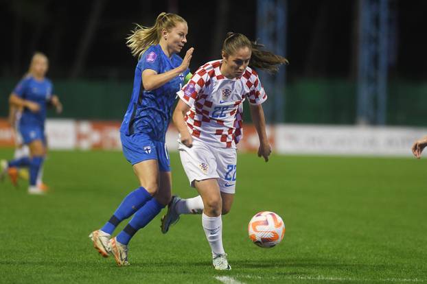 Šibenik: Hrvatska i Finska susrele se u 4. kolu Lige nacija nogometašica 