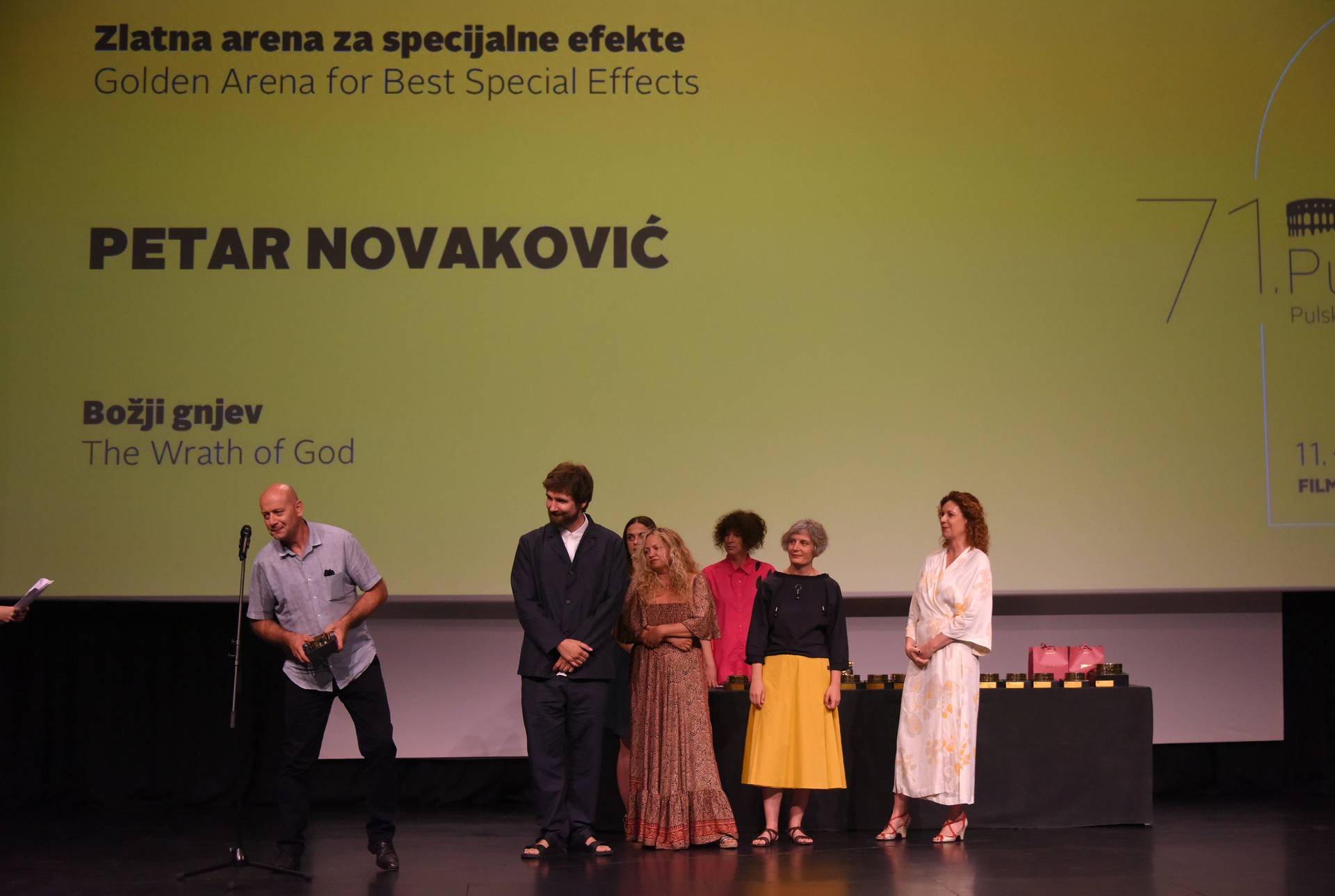 Pula: Proglašenje pobjednika i dodjela nagrada Pulskog filmskog festivala