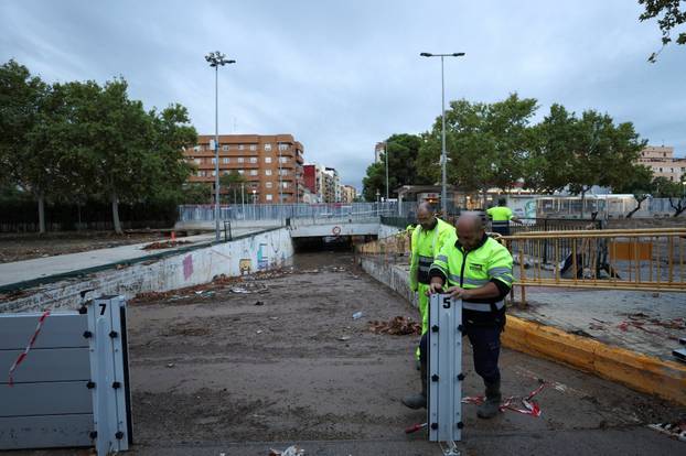 Heavy rains in Aldaia