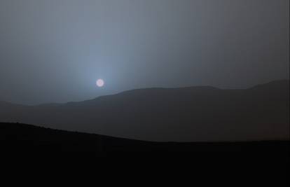 Plavičasti kraj dana: Mars nije baš tako Crveni planet u suton