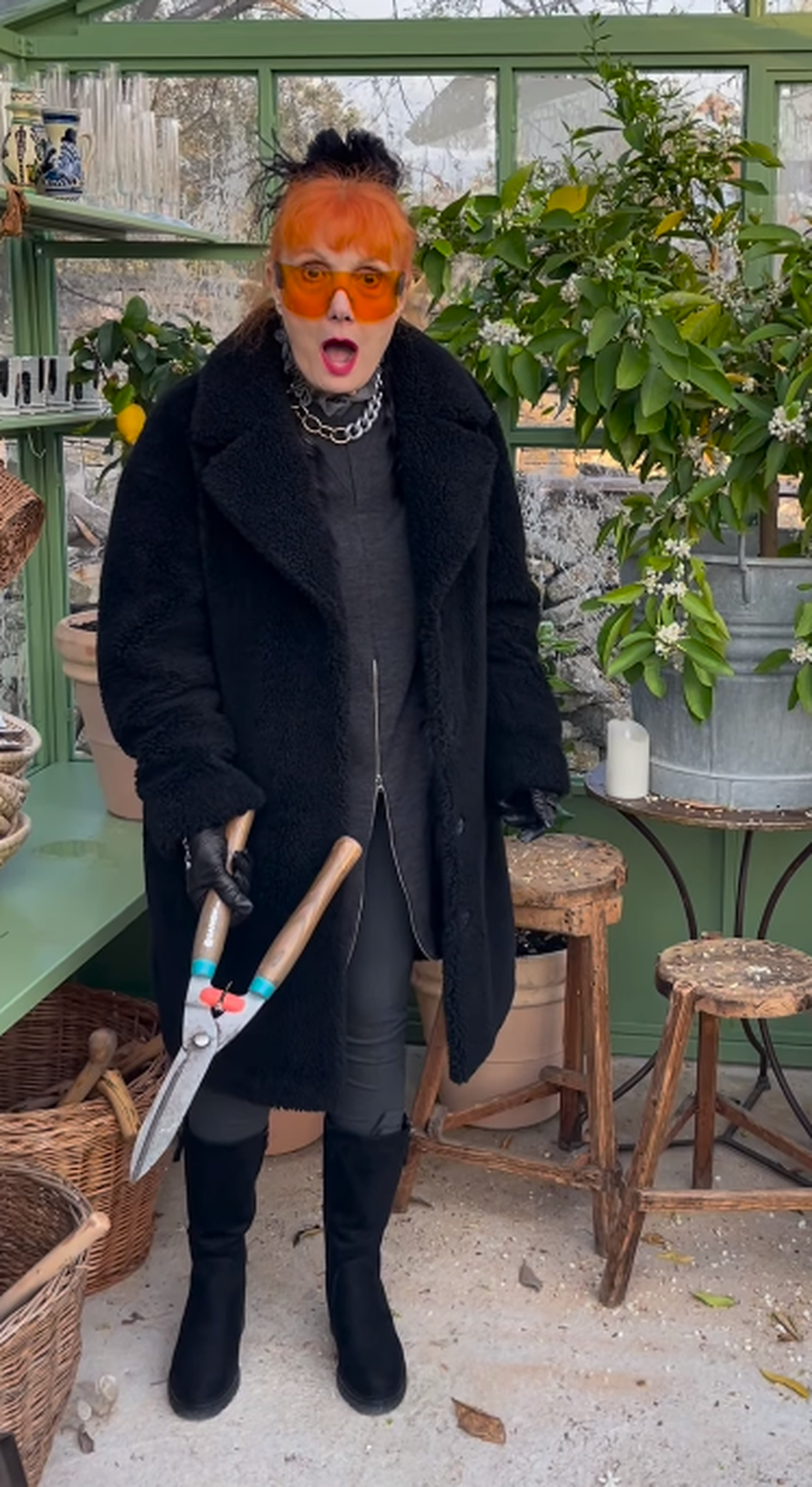 VIDEO Josipa Lisac zasukala je rukave i primila se posla u vrtu: 'Teški poljoprivredni radovi...'