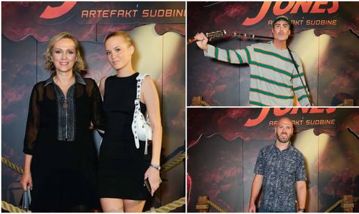 Premijera novog filma 'Indiana Jones': Vanna stigla s kćeri, bio Neven Ciganović, trener Edo...