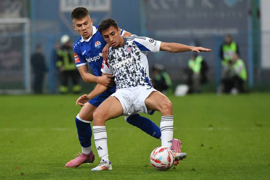 Koprivnica: NK Slaven Belupo i HNK Hajduk sastali se u 12. kolu Prve HNL