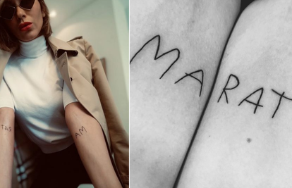 Ana Gruica se hvali tetovažom: Kad ti se sin potpiše, zauvijek...