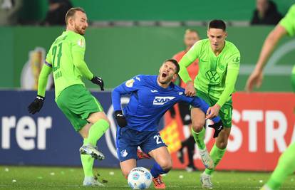 Wolfsburg izbacio Kramarića i Hoffenheim iz Njemačkog kupa