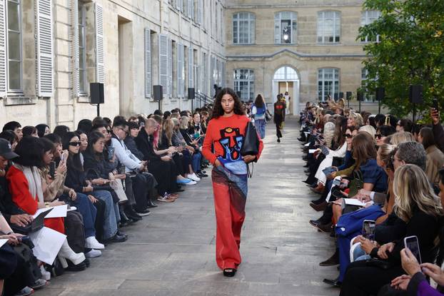 Gabriela Hearst Womenswear Spring/Summer 2026 collection during Paris Fashion Week