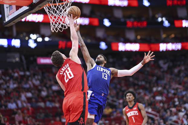 NBA: Los Angeles Clippers at Houston Rockets