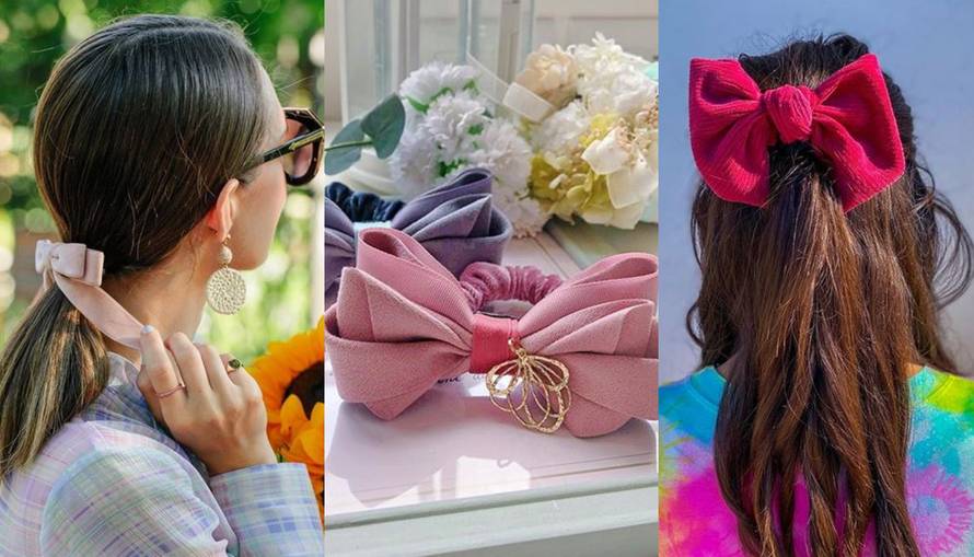 Tako je slatka: Velika mašna u kosi za moderne romantičarke