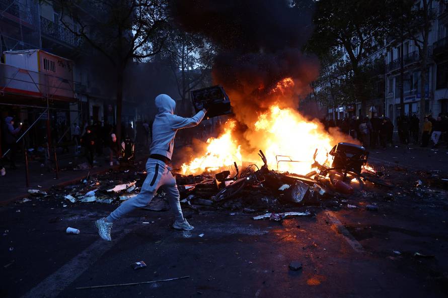 Nationwide protests in France against the cost of living