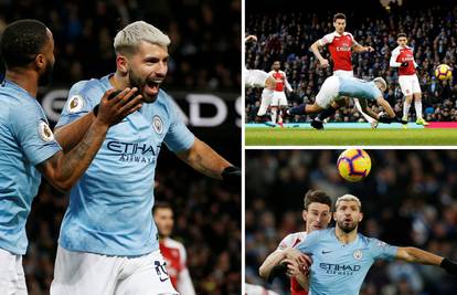 Nevjerojatni Aguero svladao Arsenal! Hat-trick Argentinca