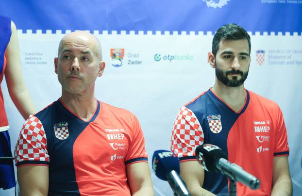 Zadar: Konferencija za medije u&ccaron;i po&ccaron;etka ekipnog prvenstva u stolnom tenisu