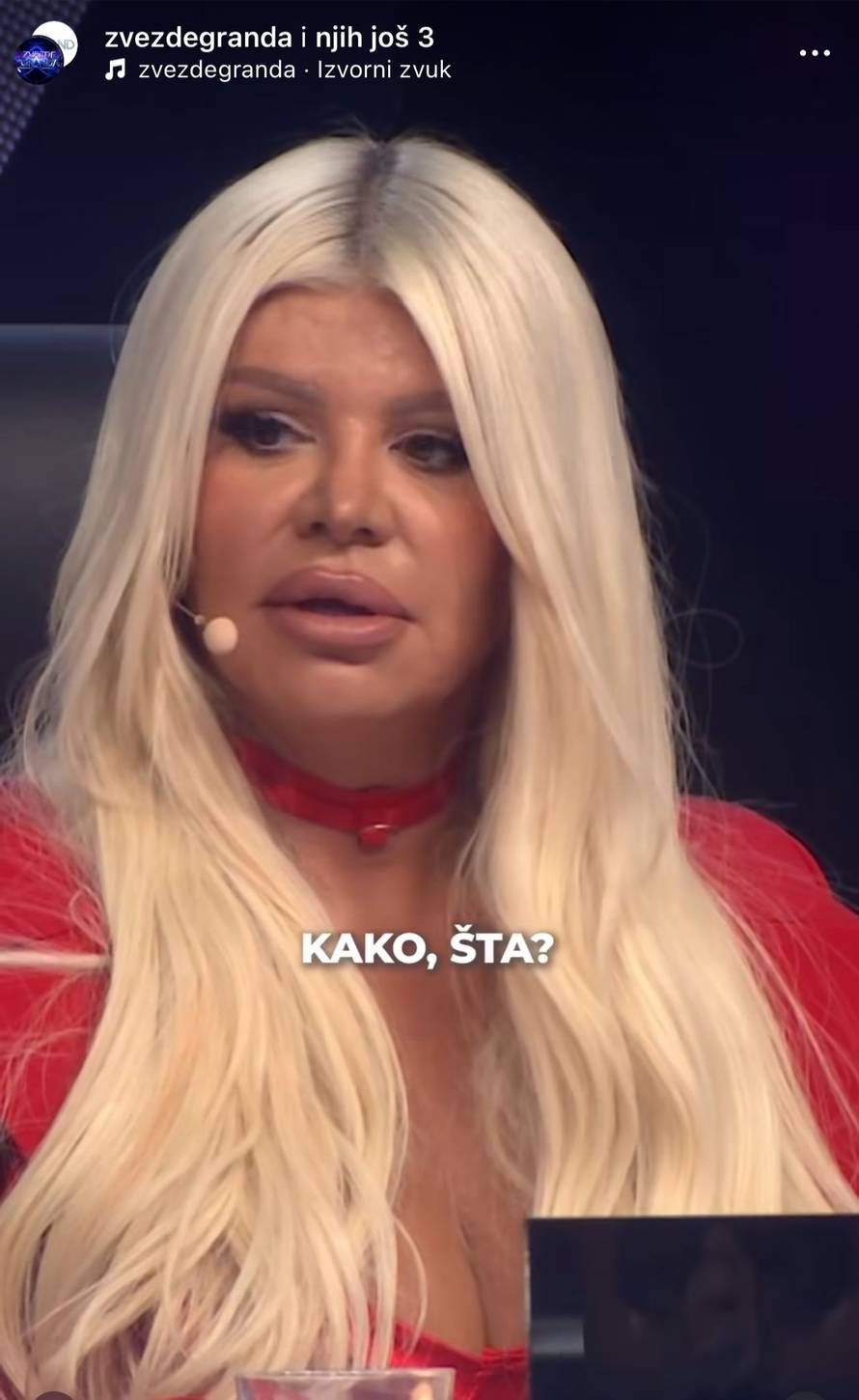 Bivša Igora Kojića nastupila u Zvezdama Granda, pomiješali je sa Severinom: 'Ne, to sam ja'