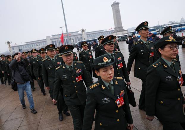 China's NPC opening session at the Great Hall of the People, in Beijing