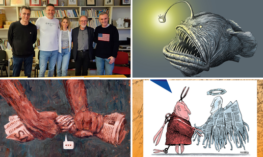 Elita karikaturista izlagat će idućeg utorka u Zagrebu...