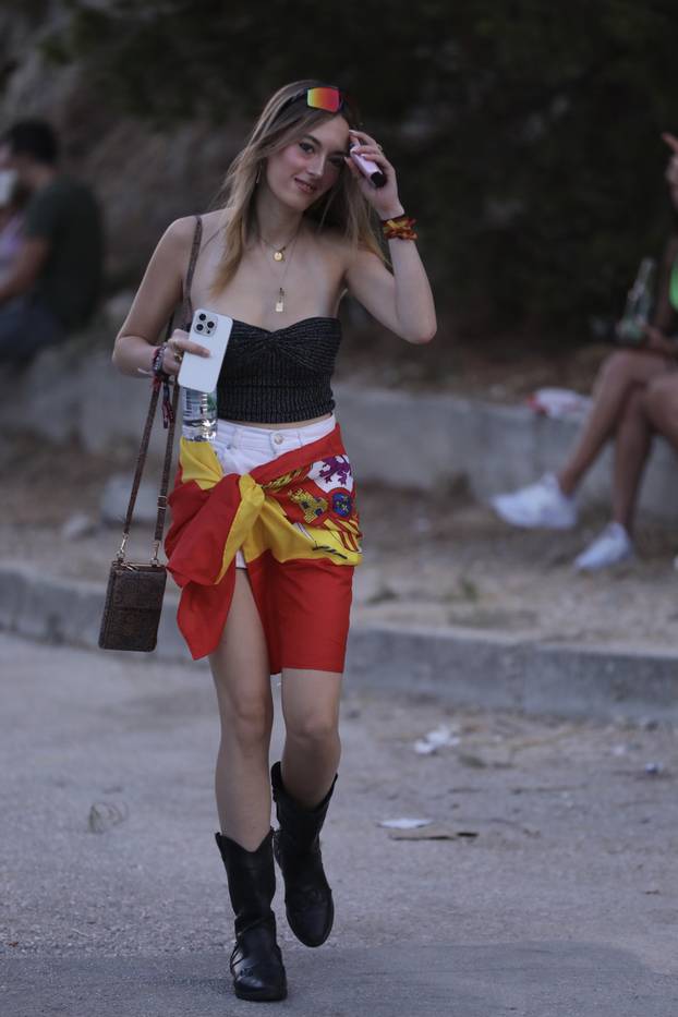 Split: Dolazak partijanera na drugu večer Ultra Europe festivala 2025.