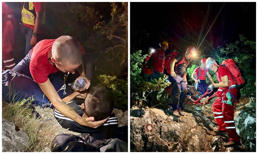 HGSS spašavao bračni par na Biokovu: 'Nisu imali vode na 36°C. Dok je Hrvatska igrala...'