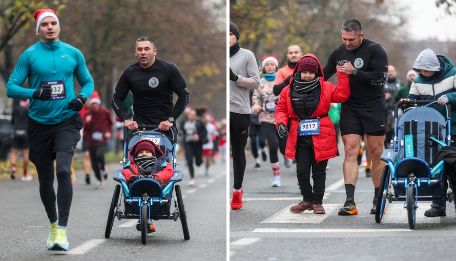 Lana ne može trčati sama pa je Marko trčao s njom: 'Cilj sam prošla na nogama, neopisivo'