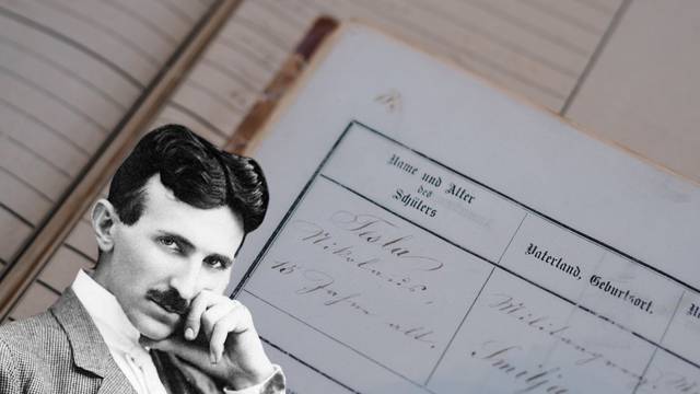 Nikola Tesla u Kraljevskoj realki imao je ukor zbog matematike