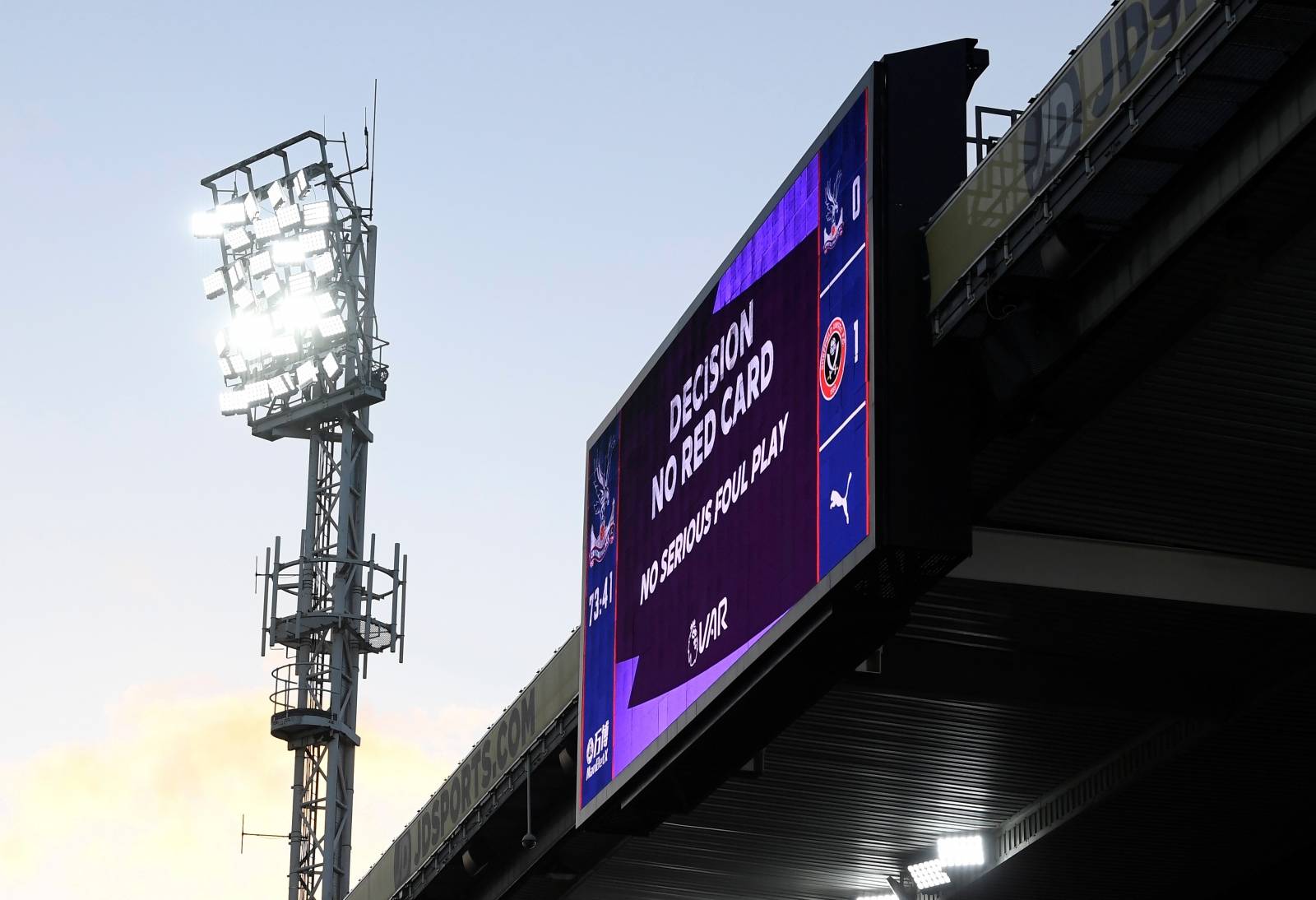 Premier League -  Crystal Palace v Sheffield United