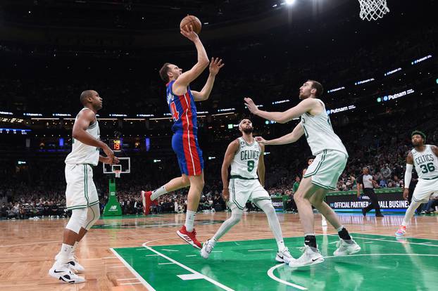 NBA: Detroit Pistons at Boston Celtics